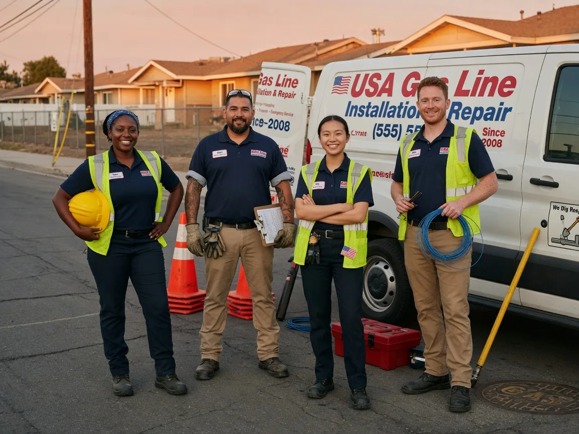 Gas Line Installation company in Hedley, TX
